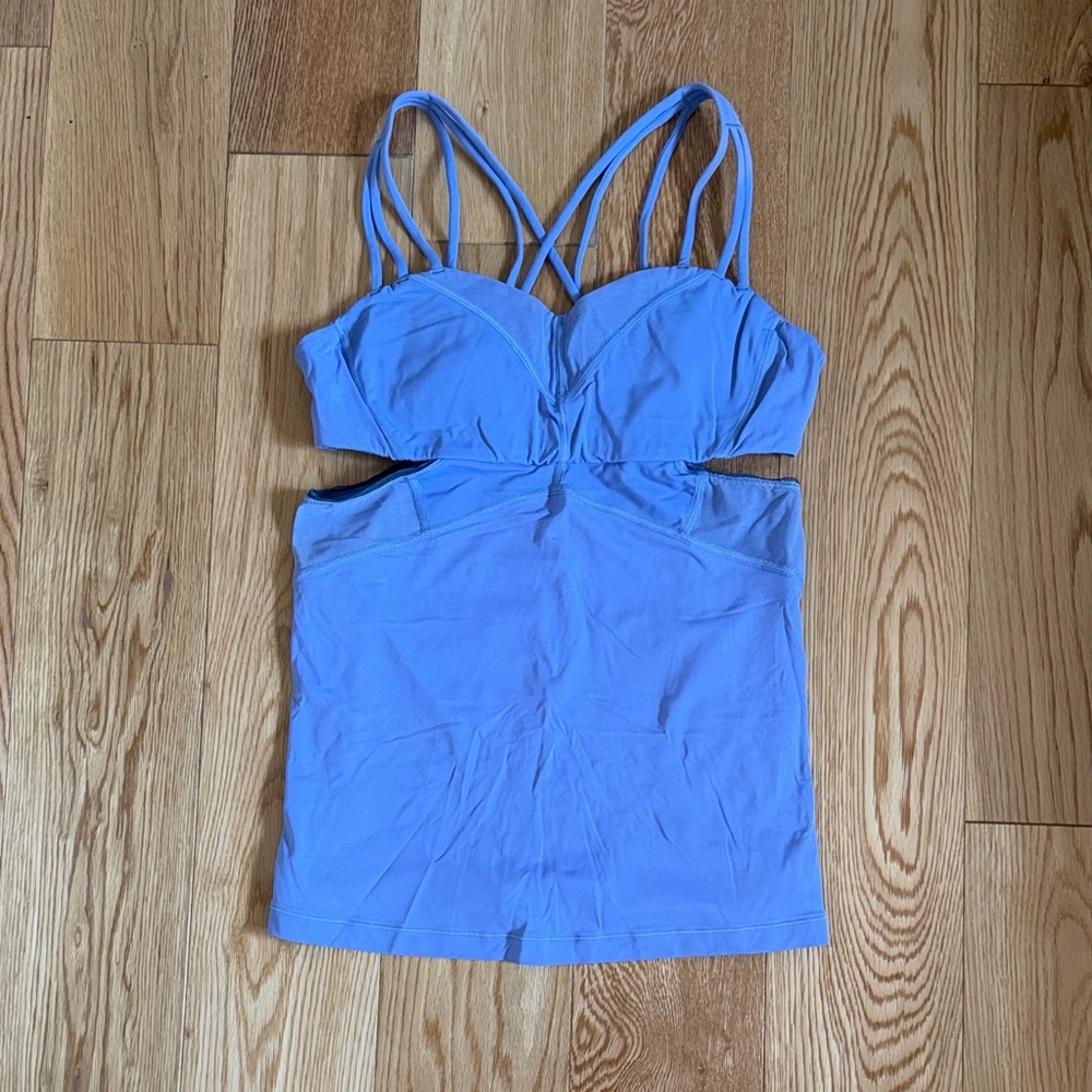 lululemon athletica Blue Tank Top